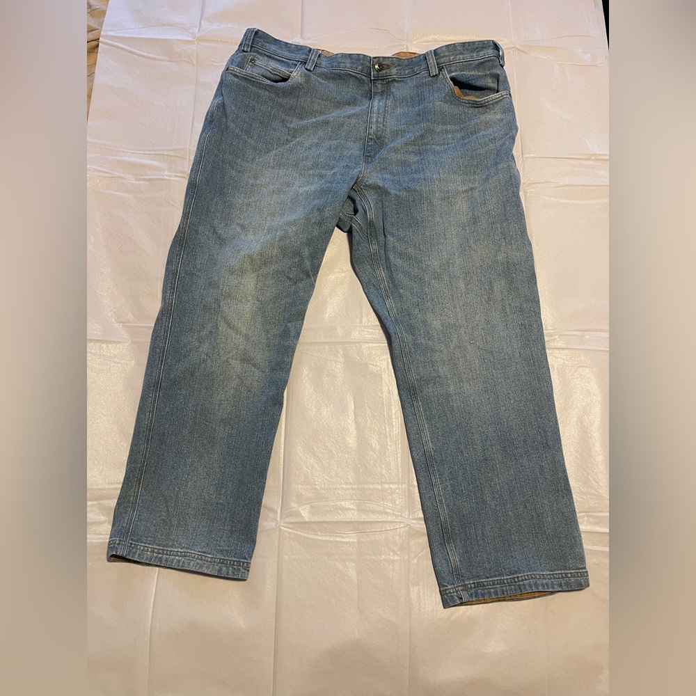 Duluth Trading Co Light Blue Straight Jeans